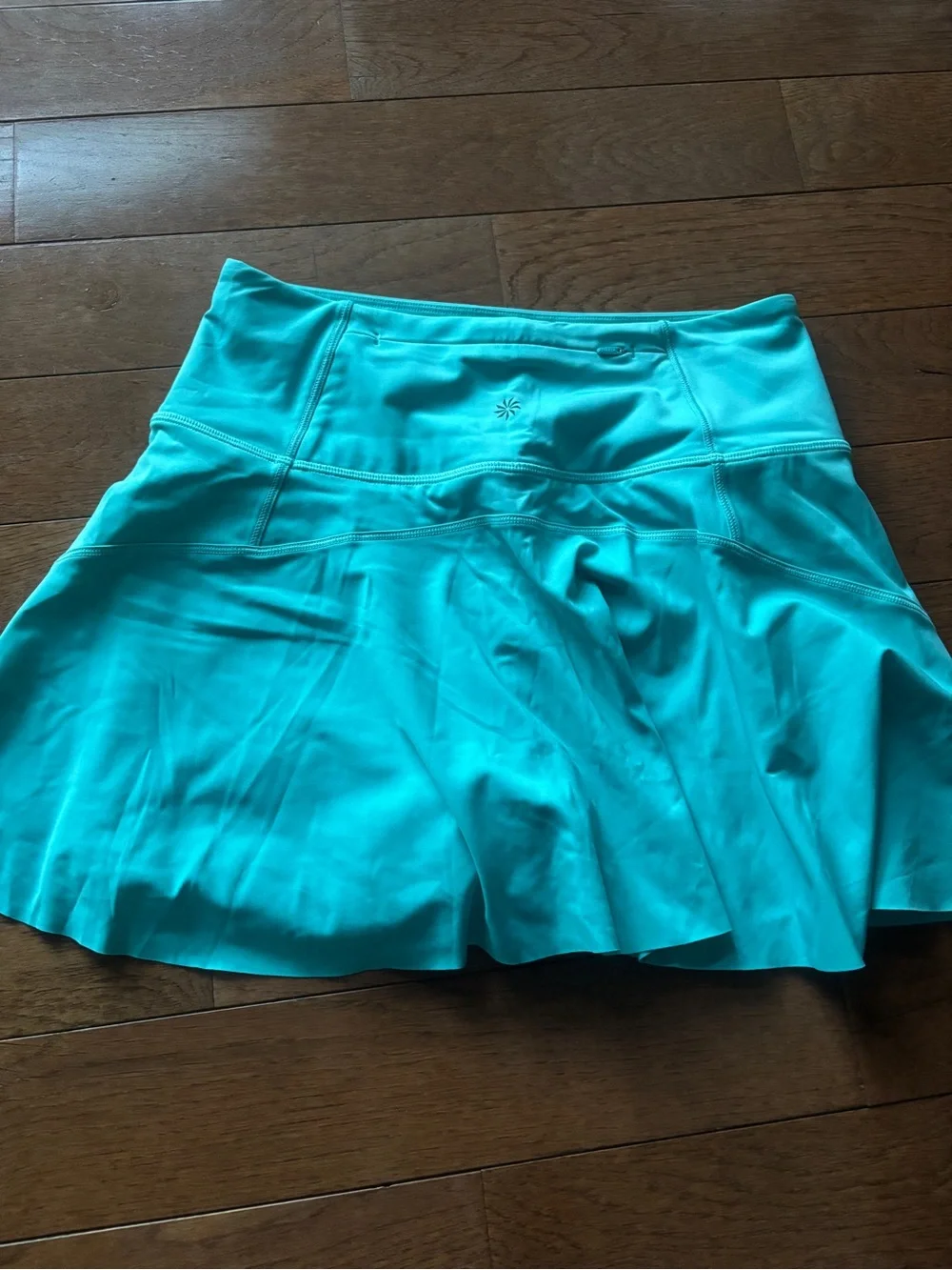 Athleta Aqua/Turquoise Flared Ace Skort